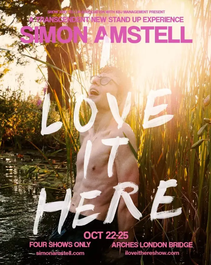 Simon Amstell Stand-Up Tour Posters