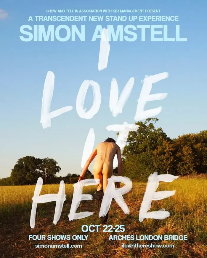 Simon Amstell Stand-Up Tour Posters