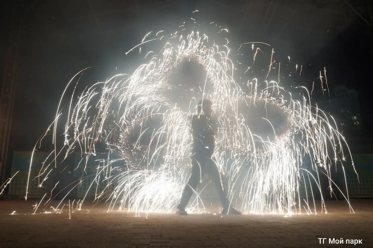Творческая лаборатория «Атом Шоу» — Огненное шоу в ЦПКиО