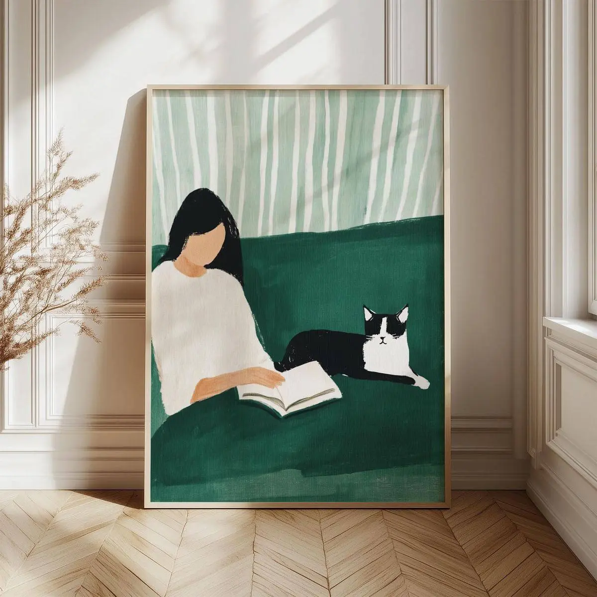 Курс живописи акрилом в октябре «Картина в стиле минимализм»