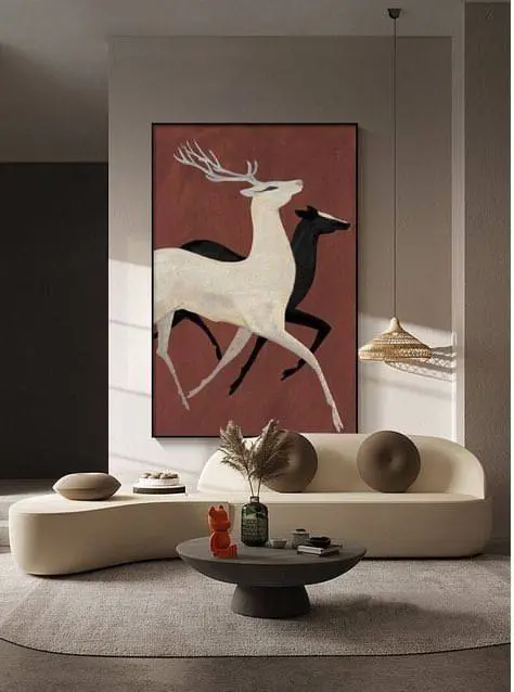 Курс живописи акрилом в октябре «Картина в стиле минимализм»