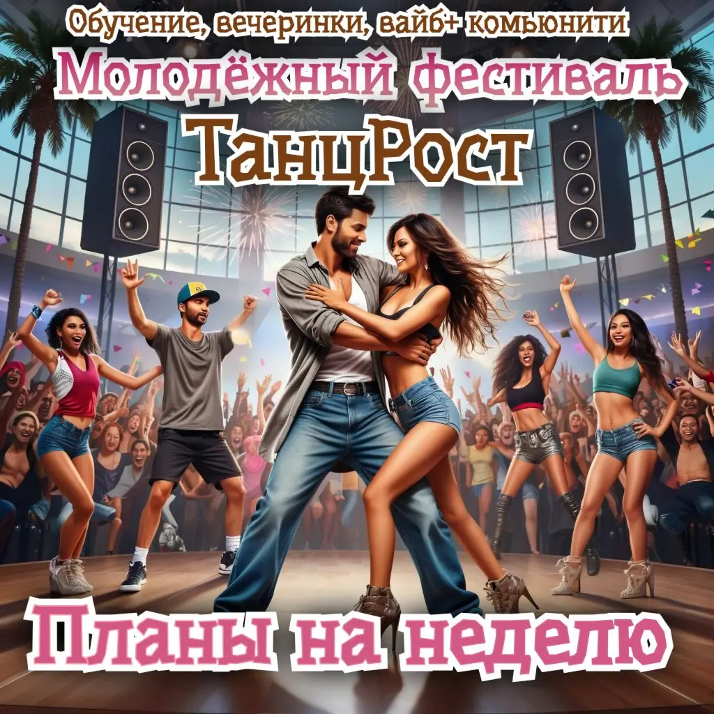 Фестиваль танцев и образовательных занятий на неделю