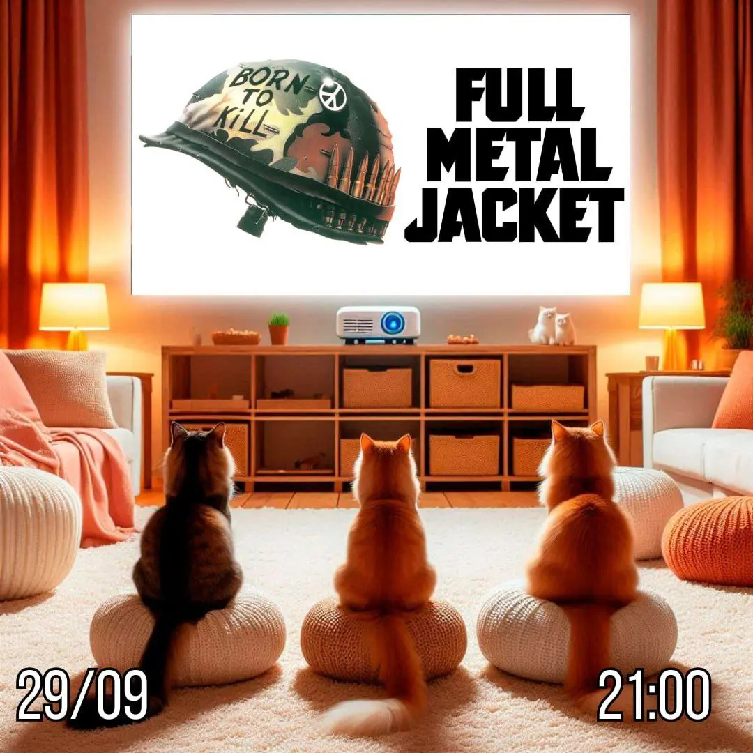 Full Metal Jacket screening at Fat Cat bar