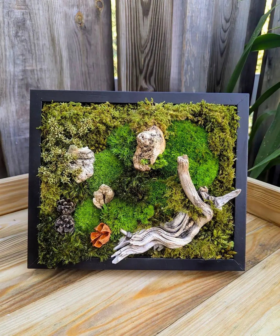 Живое панно