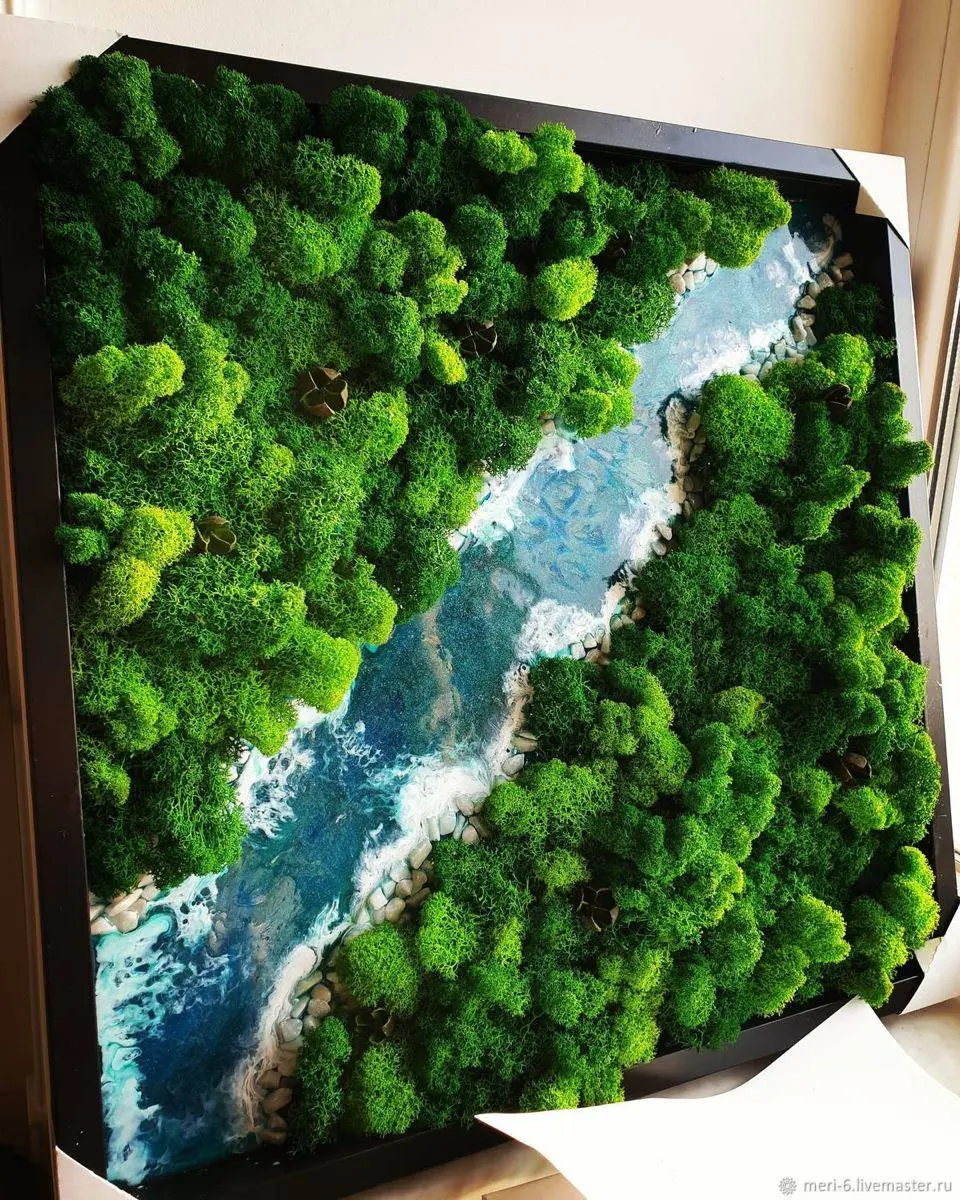 Живое панно