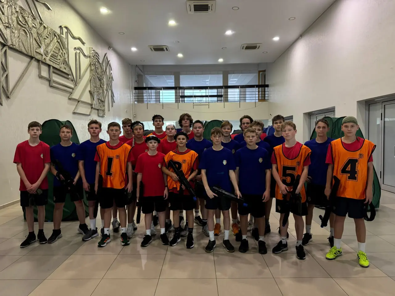 Мероприятие: лазертаг для хоккеистов 2011 года рождения