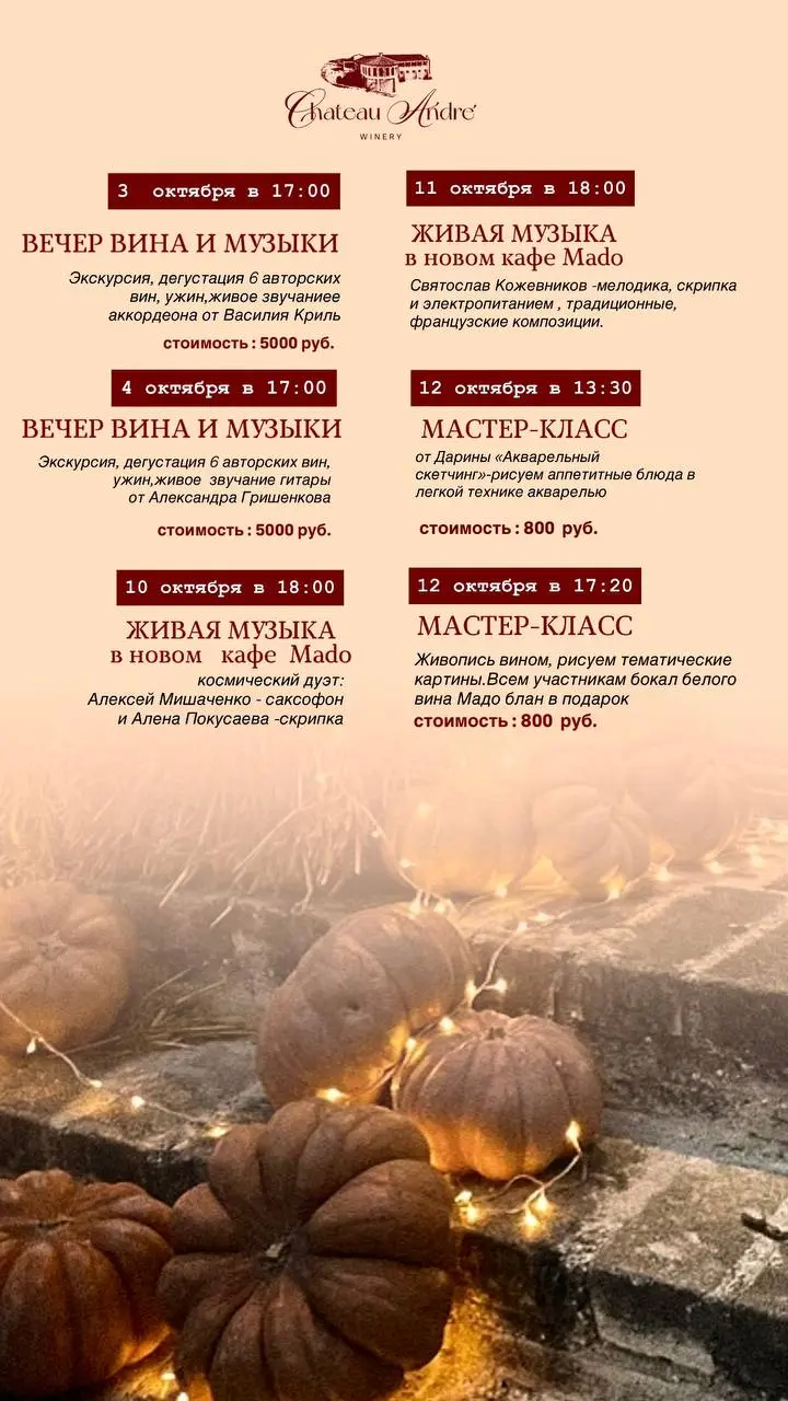 ФЕСТИВАЛЬ по окончанию сборки и переработки винограда ~Лозы Сонатах