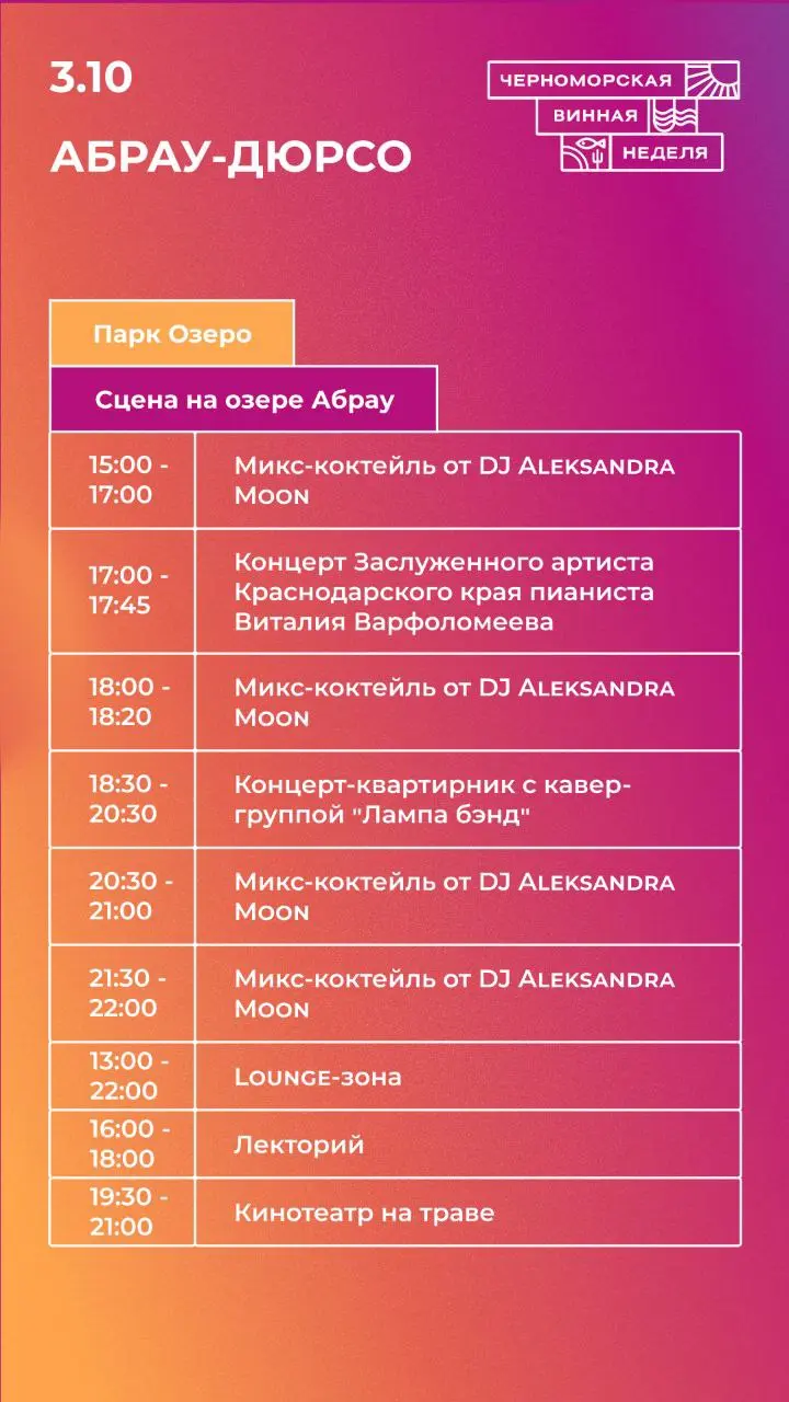 Черноморская винная неделя 2025