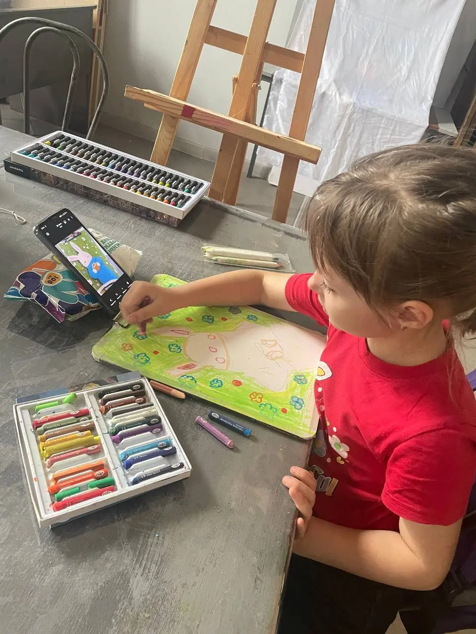 Групповые и индивидуальные мастер-классы по рисованию на базе Арт студии Елены Лангер