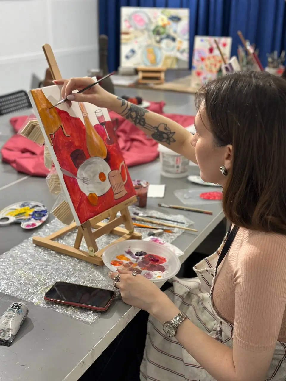 Art-коворкинг для начинающих художников по понедельникам