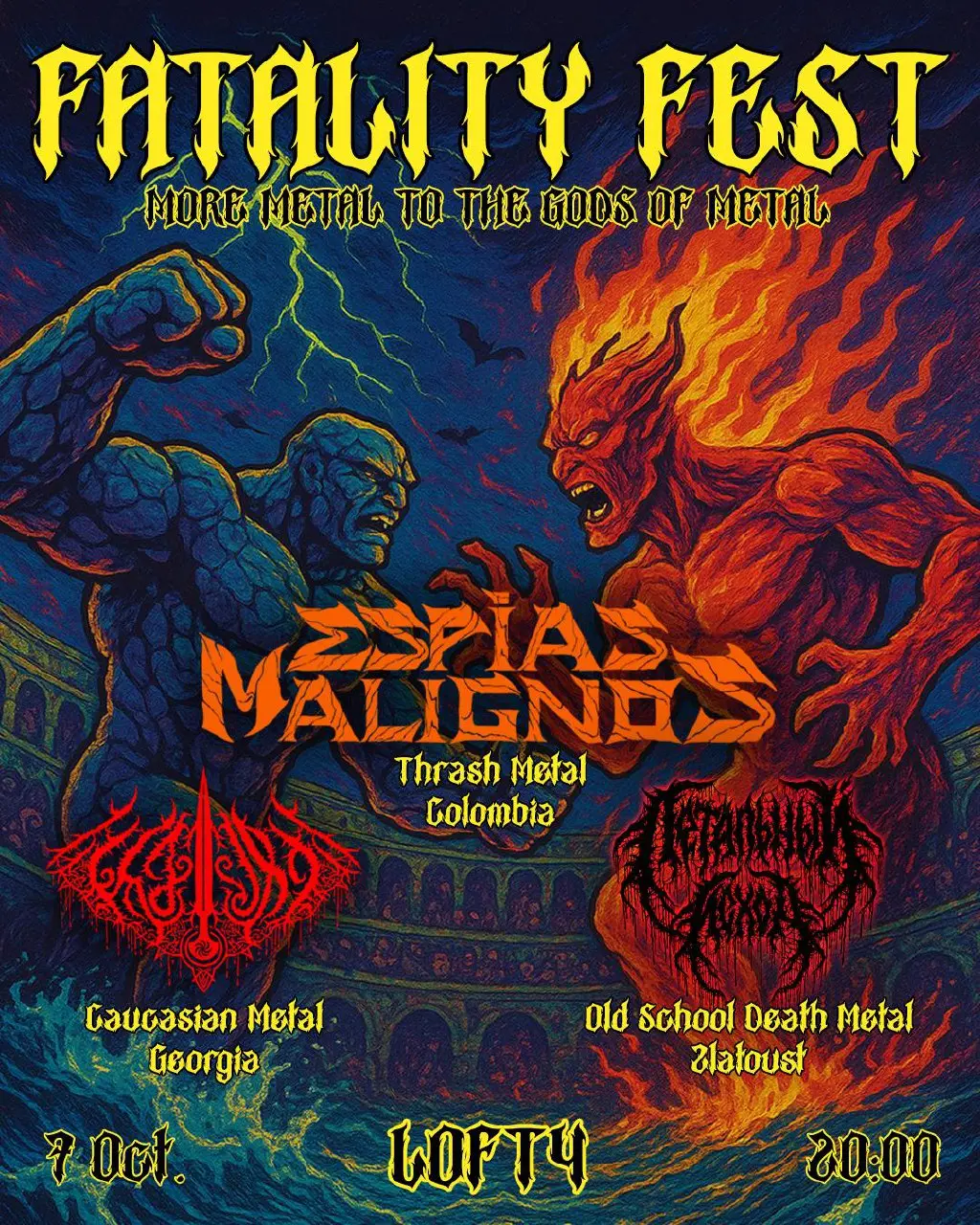 FATALITY FEST — October 7, Batumi!