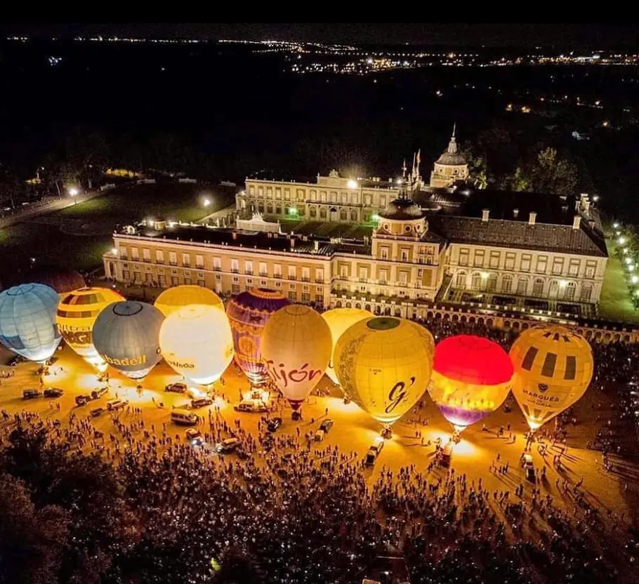 Фестиваль воздушных шаров в Аранхуэс