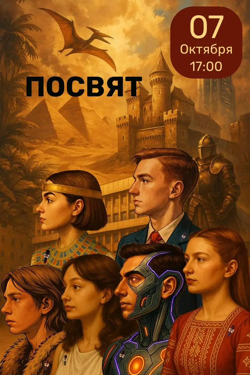 ПОСВЯЩЕНИЕ в СТУДЕНТЫ института «Первая Академия медиа»