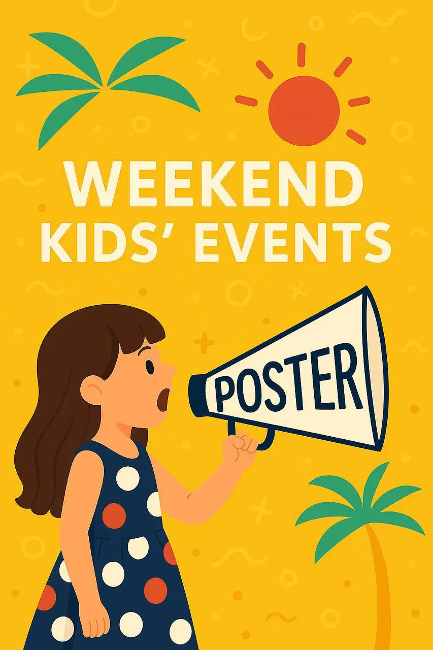 Детская афиша ВЫХОДНОГО ДНЯ