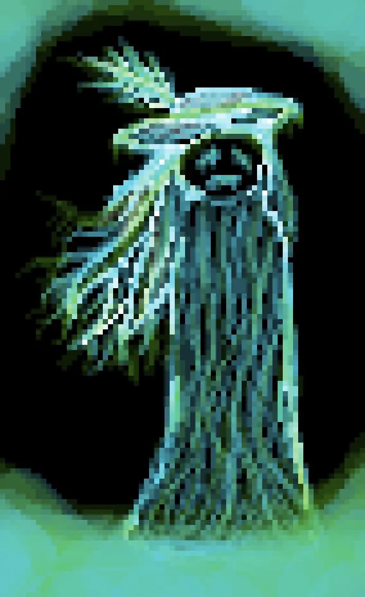 Призрак👻"Эксперимент с 3 цветами-прозрачным синим, зелёным и чёрным" #experiment