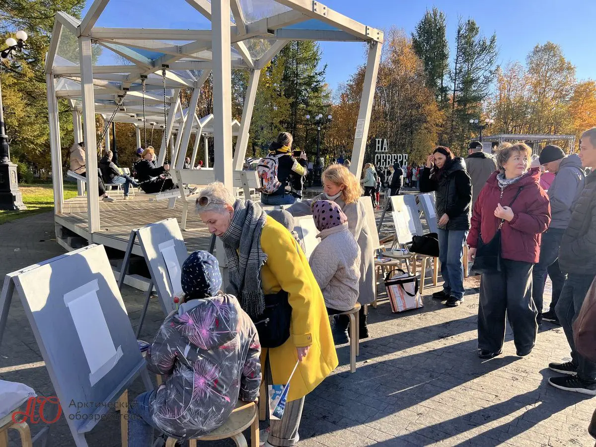 Арктический Обозреватель в Мурманске: пленэр и выставка мурманских художников, мастер-классы и развлечения
