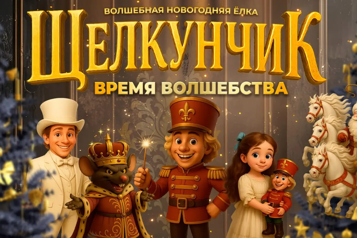 Новогодняя ёлка «Щелкунчик — Время Волшебства!» в Берлине