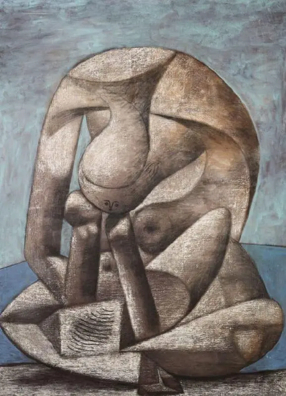 Большая купальщица с книгой