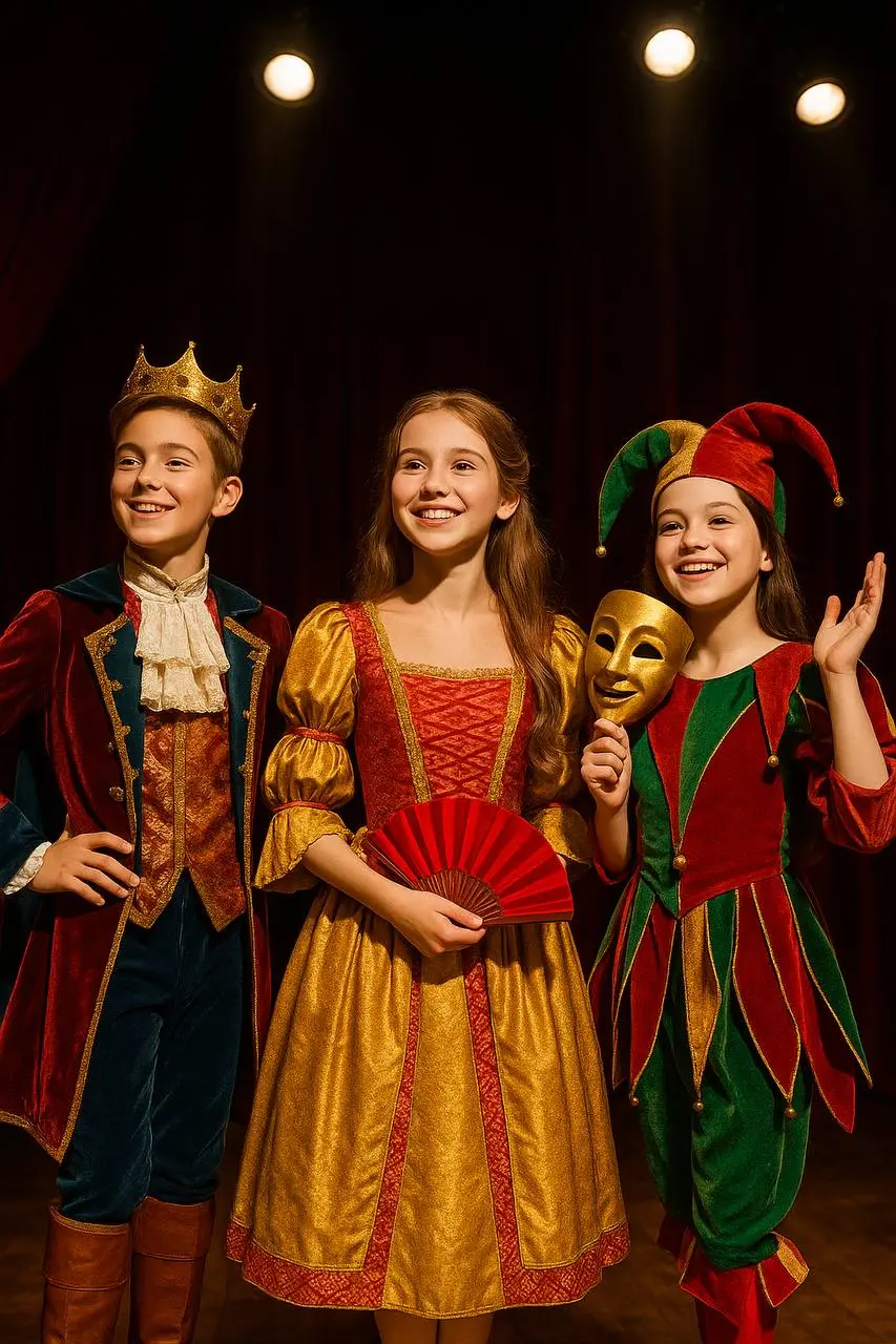 Первый открытый урок Театральной студии