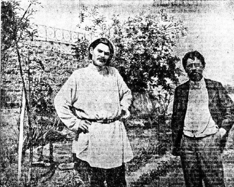 Горький с Чеховым: сцены из жизни