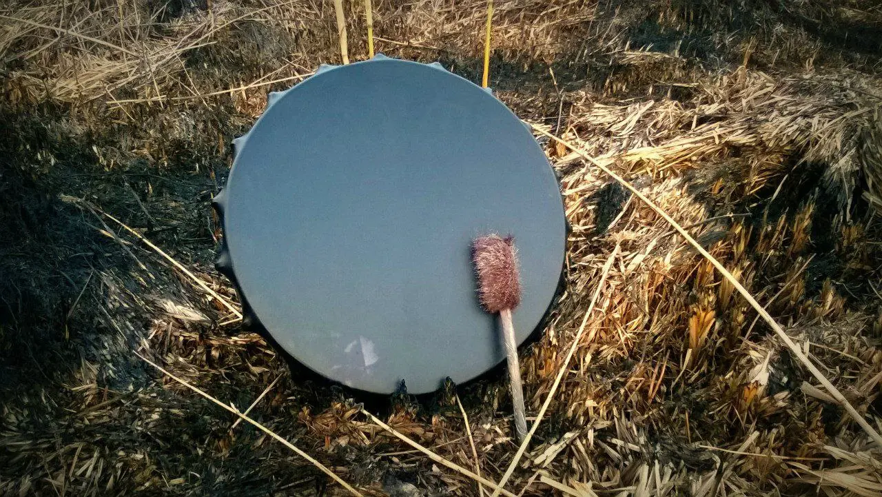 Упражнение с бубнами и звукоtherapy