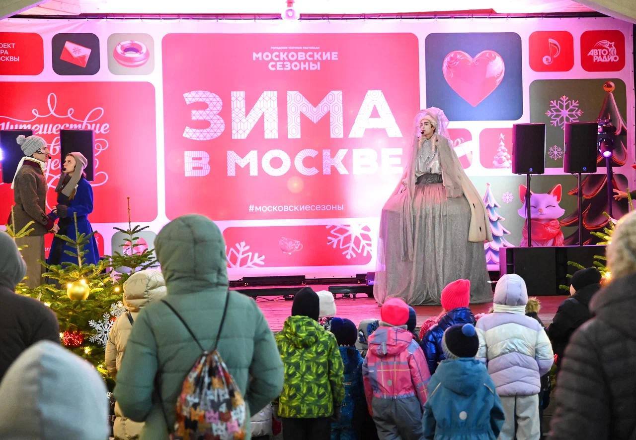 Квест на площадках Московских сезонов