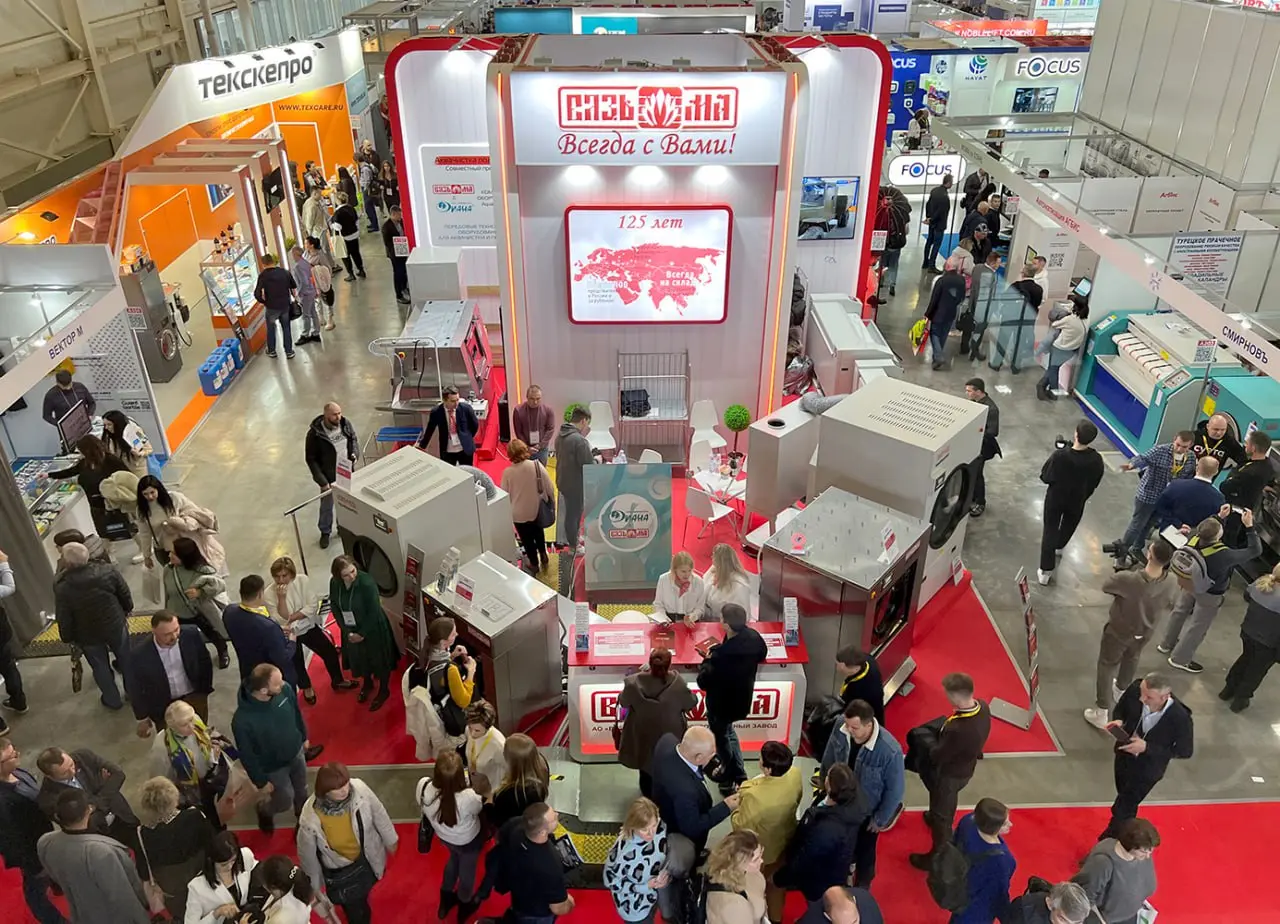 Выставка CleanExpo: стенд Вяземского машиностроительного завода