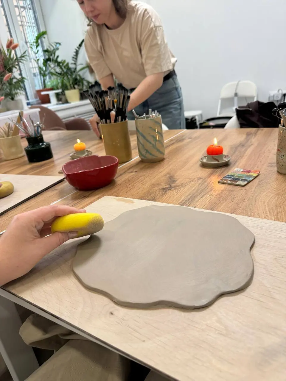 Гончарная мастерская ОГНИ: мастер-класс по керамике