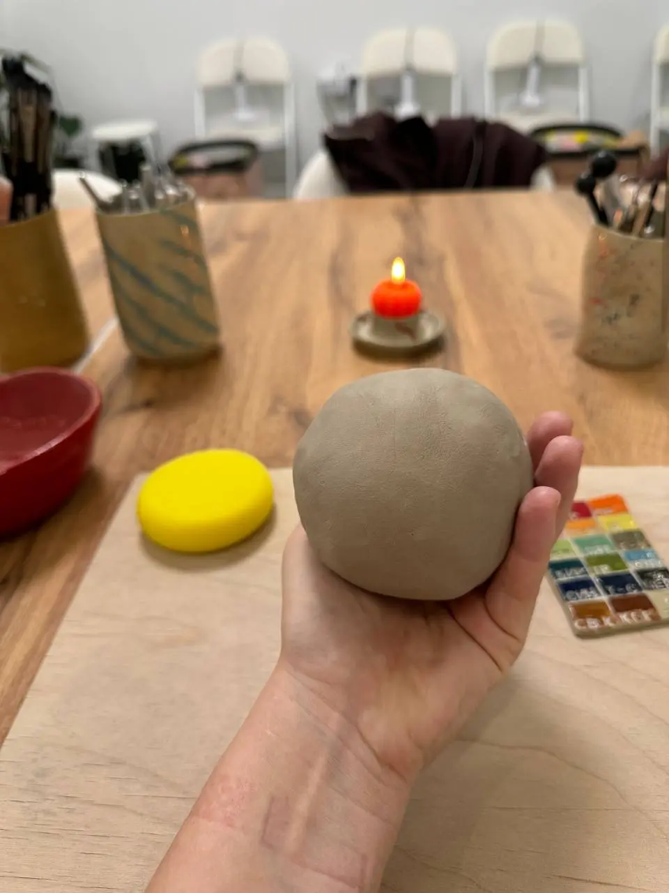 Гончарная мастерская ОГНИ: мастер-класс по керамике