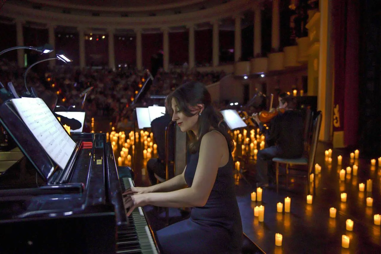  exclusive candlelit concert by MUSE orchestra in Grozny