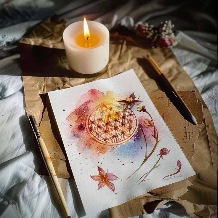 Мастер-класс по созданию мандала-талисмана