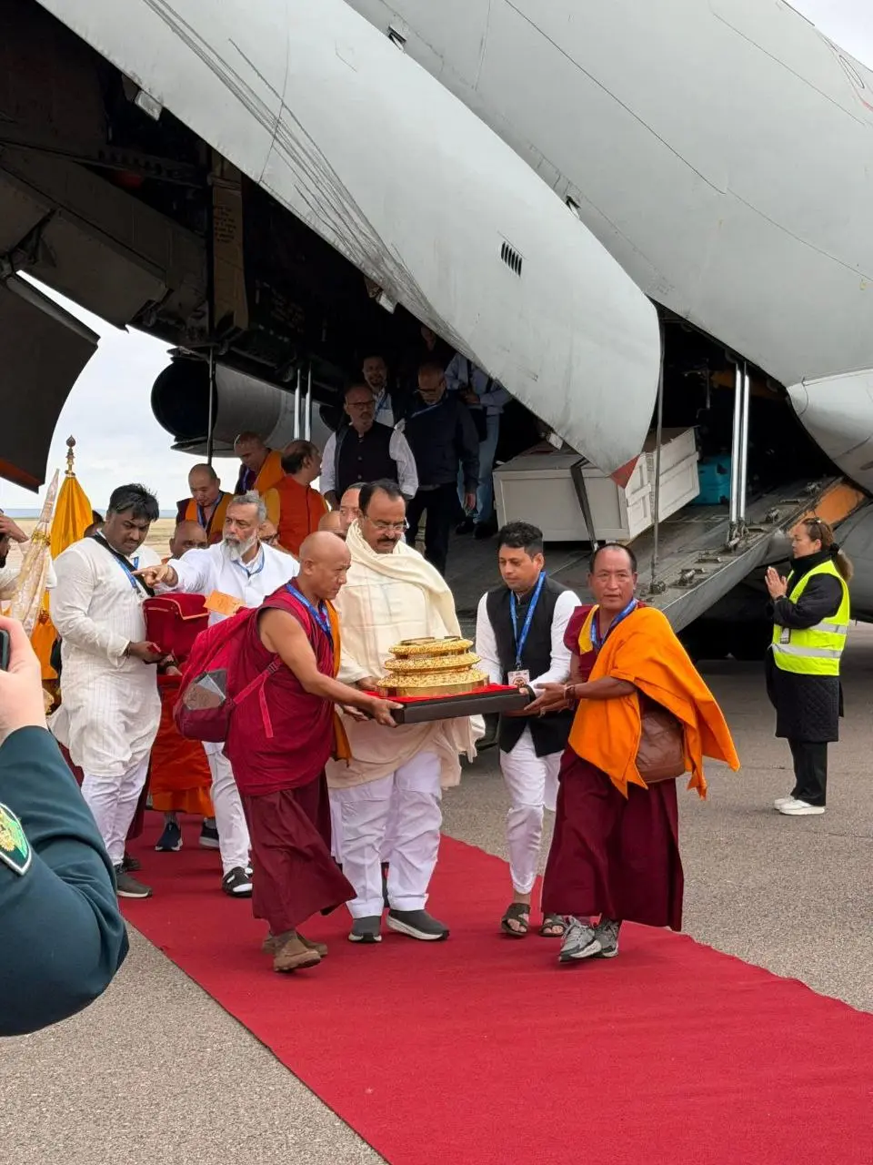 Прибытие реликвий Будды в Элисту