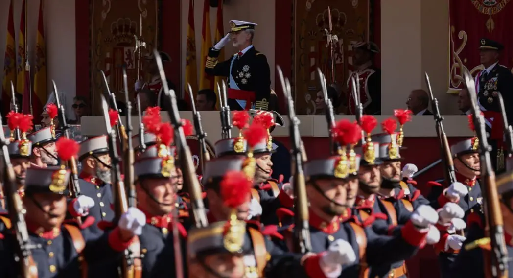 Мадридский военный парад ко Дню нации Испании