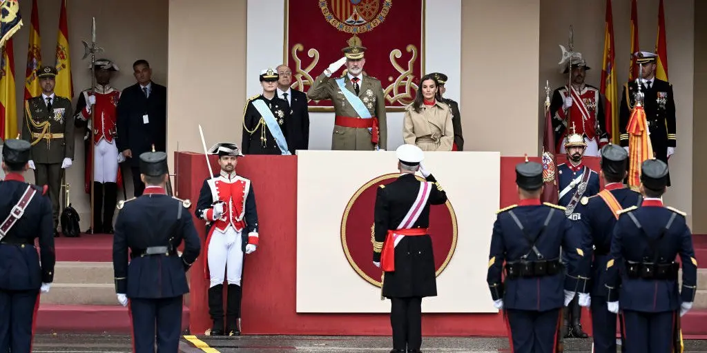 Мадридский военный парад ко Дню нации Испании
