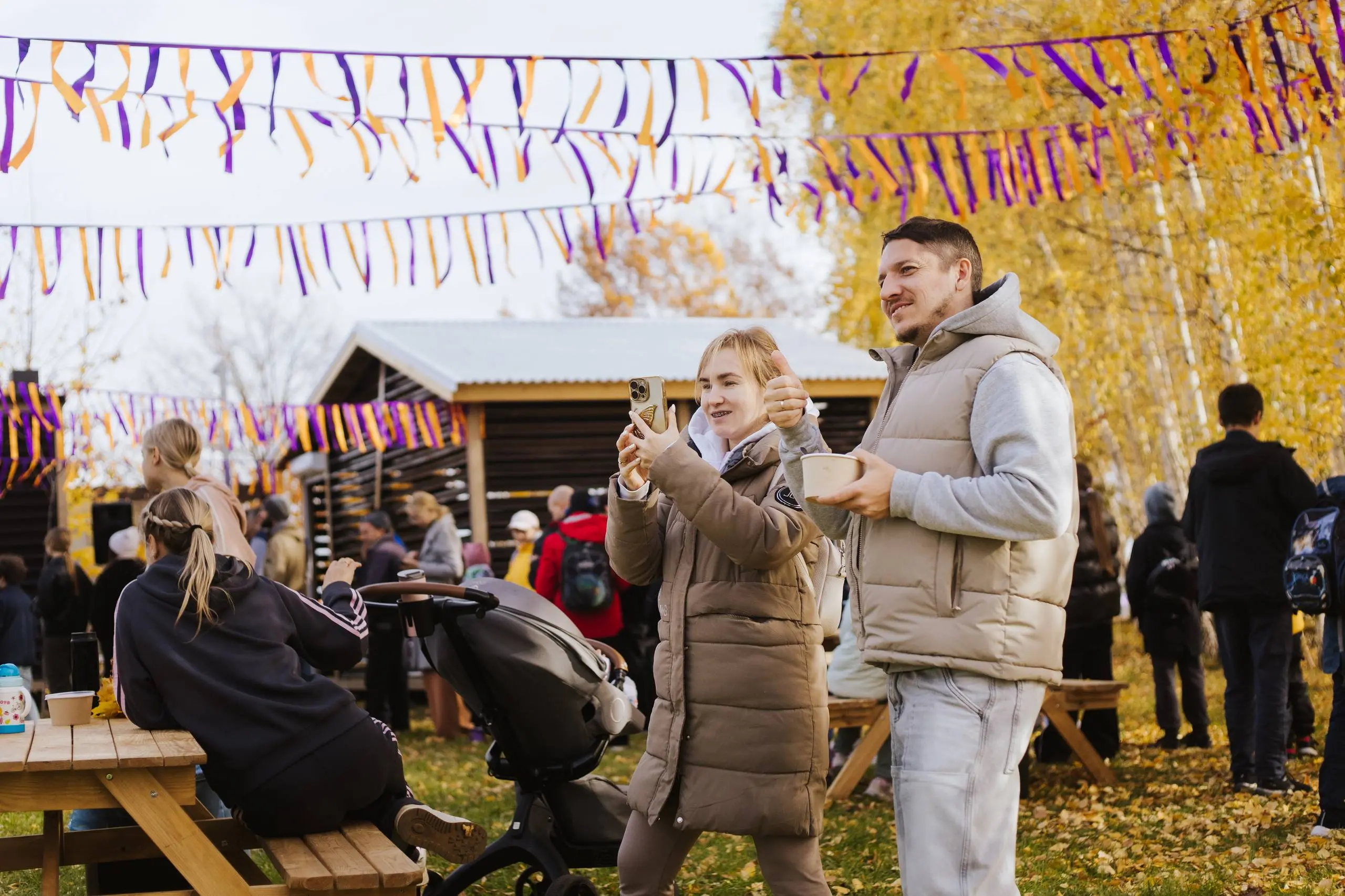 Открыли новую барбекю-площадку в Инно — городской пикник
