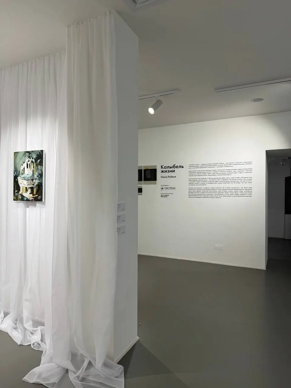 Персональная выставка Олеси Рубеко «Колыбель жизни»