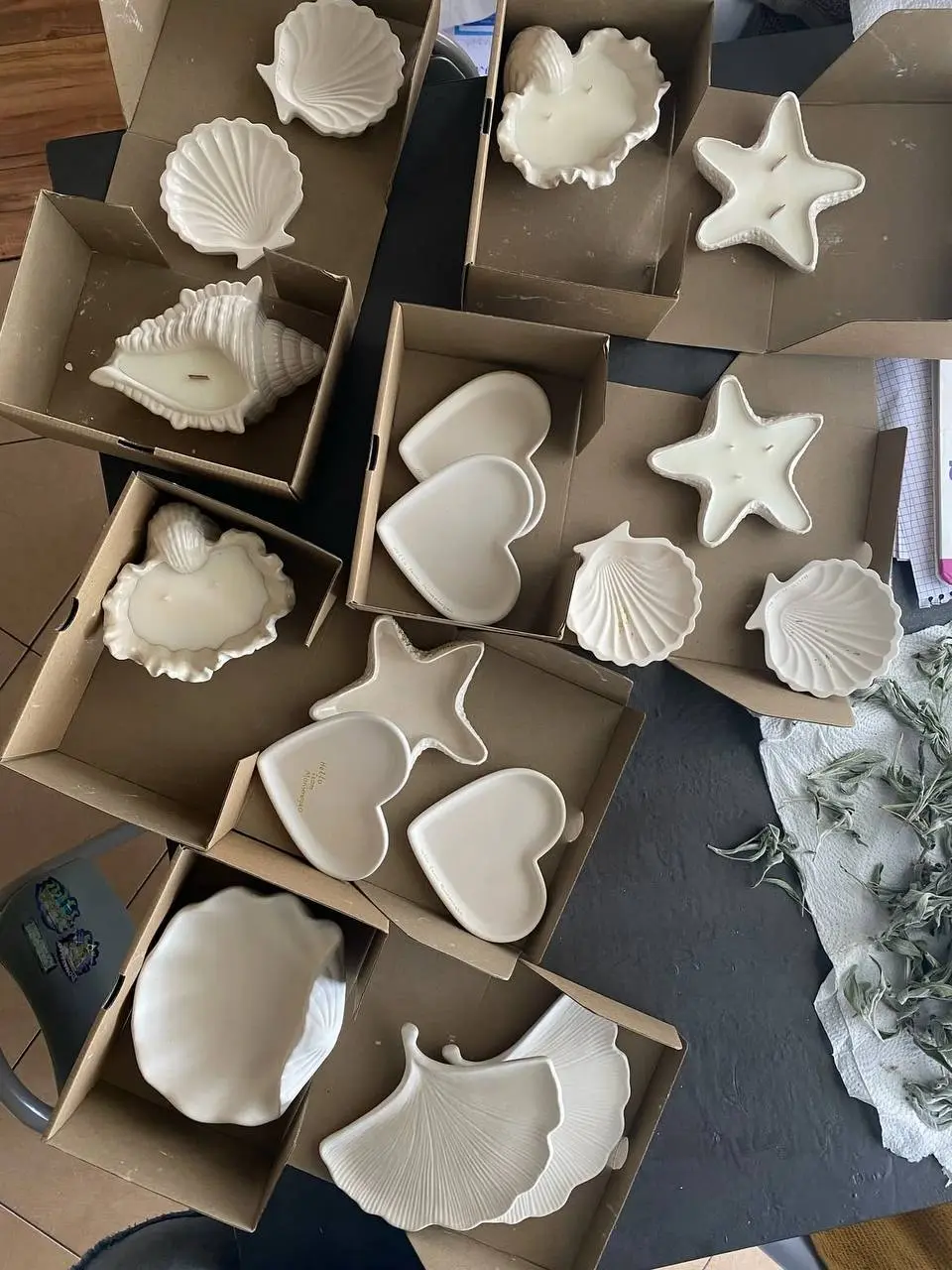 Мастер-класс по гипсовым тарелочкам