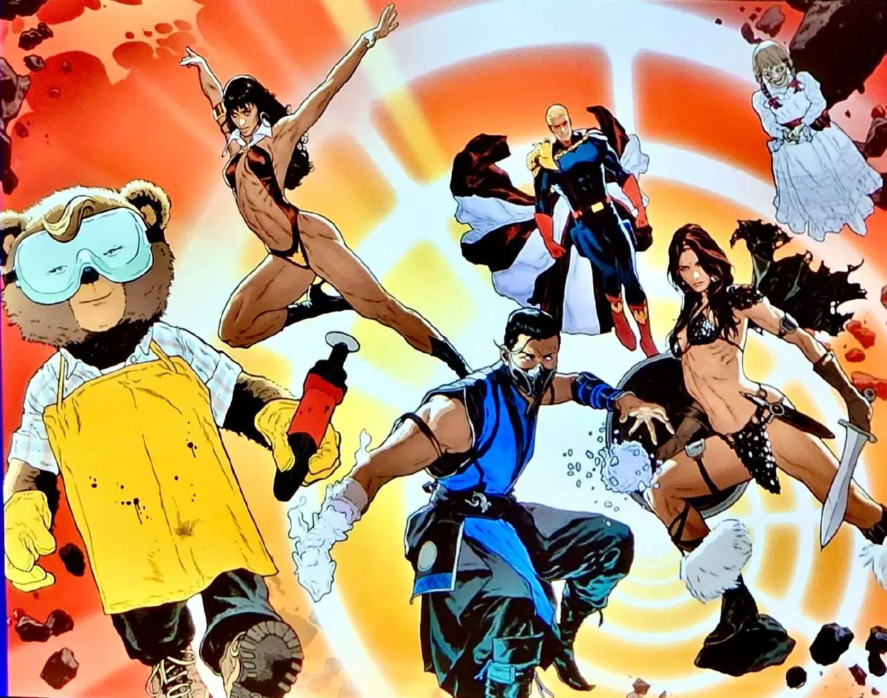 DC K.O. Comic Event with Annabelle, Sub-Zero, and Homelander