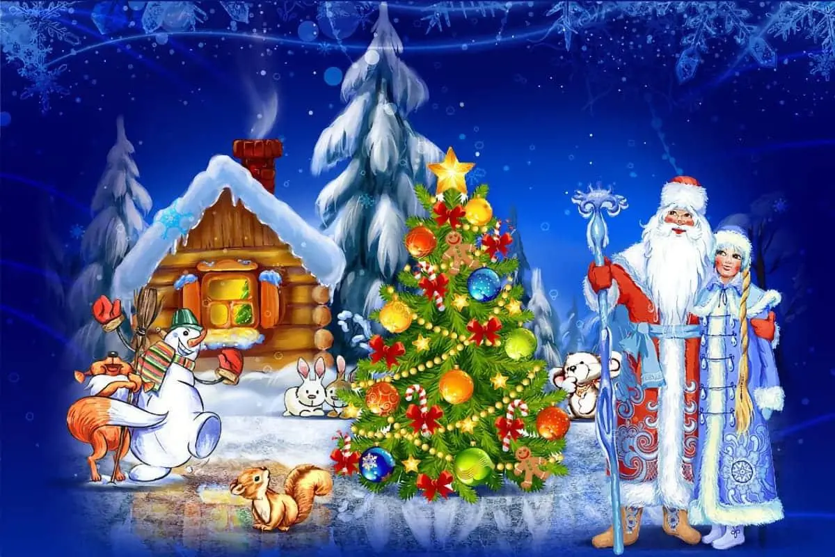 Новогодние приключения в лесу