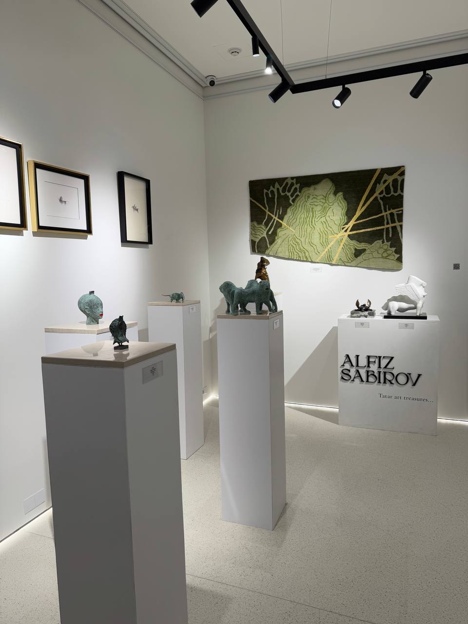 Открытие персональной выставки скульптора Альфиза Сабирова «THE TATARS: URMAN. Мифическая земля»