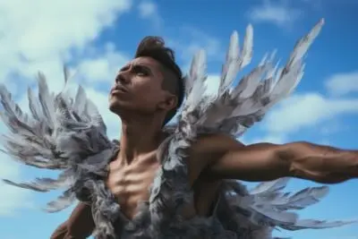 Пернатый красавчик в ботиночках готовится заблистать на всё Кемерово