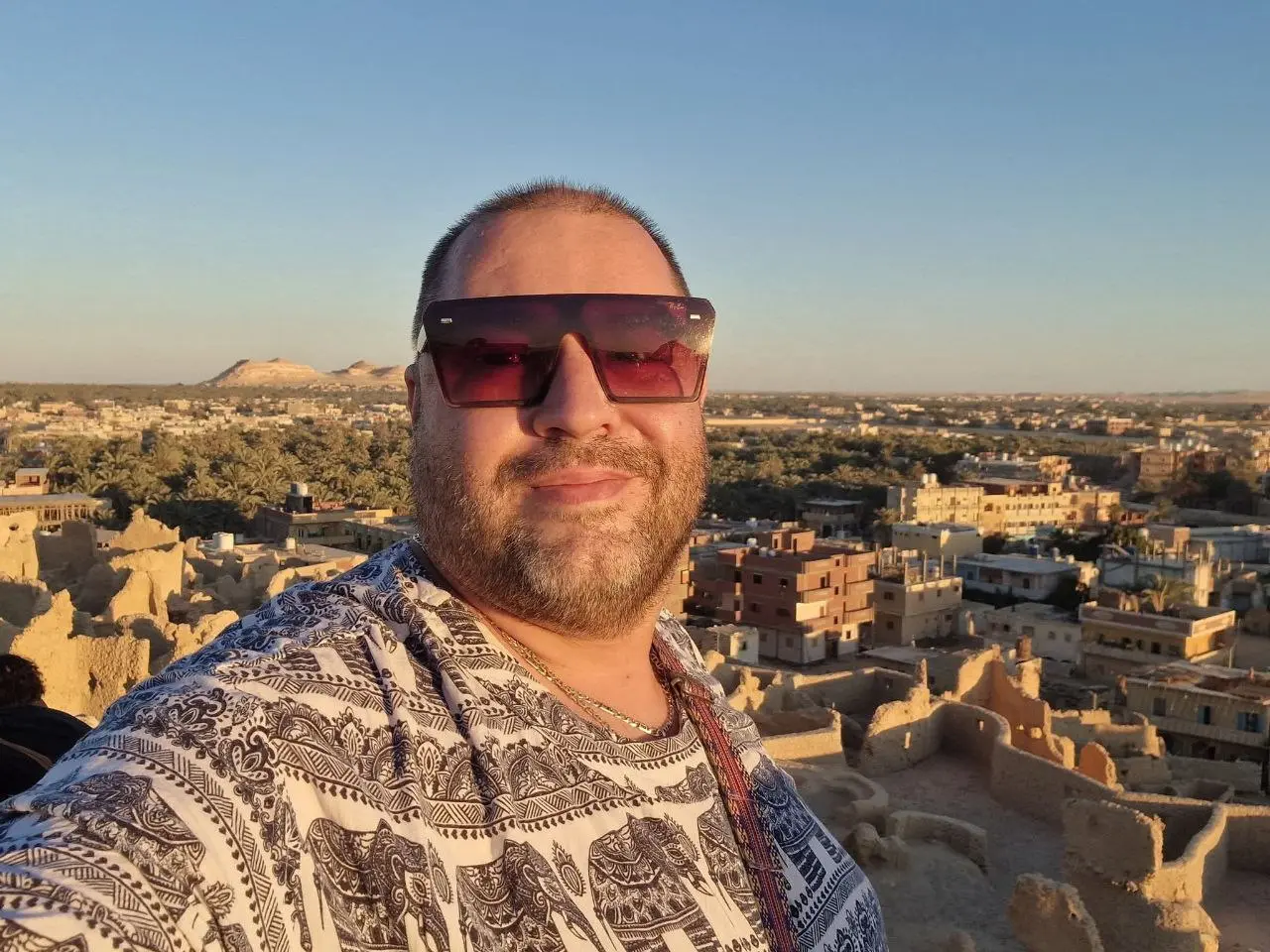 Закат в крепости Шали и еще немного Сивы