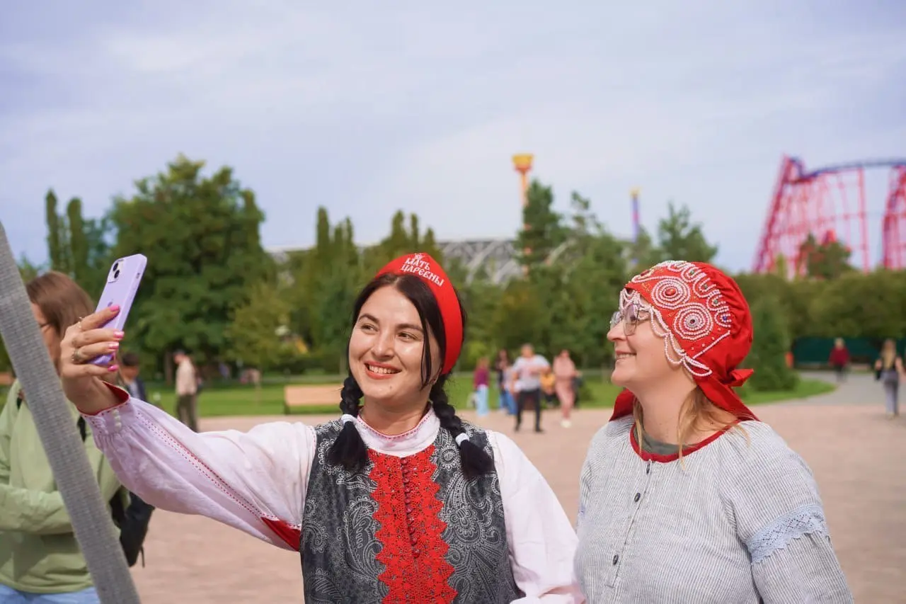 Покровская казачья ярмарка в ЦПКиО