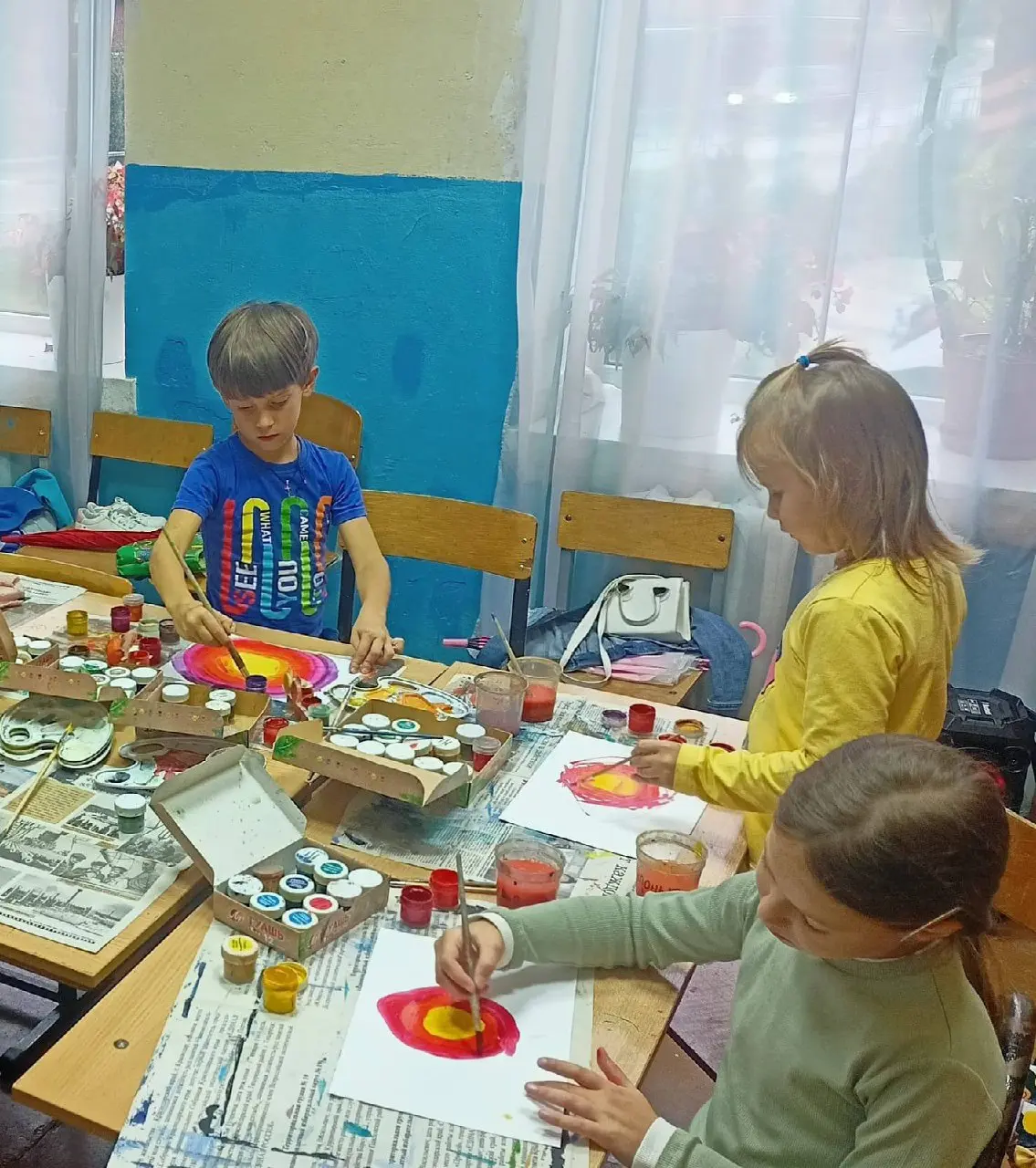 Пробное занятие по рисованию для детей 3-5 лет