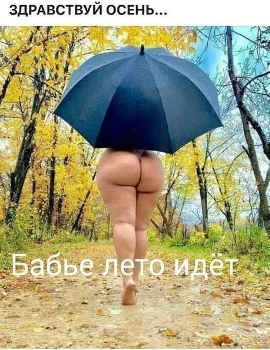 ЗДРАВСТВУЙ ОСЕНЬ .
Бабье лето идёт
