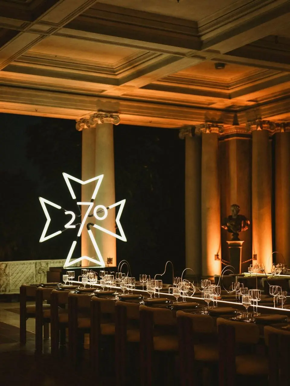 Сет-дизайн для ужина в 270-й годовщины Vacheron Constantin от K2