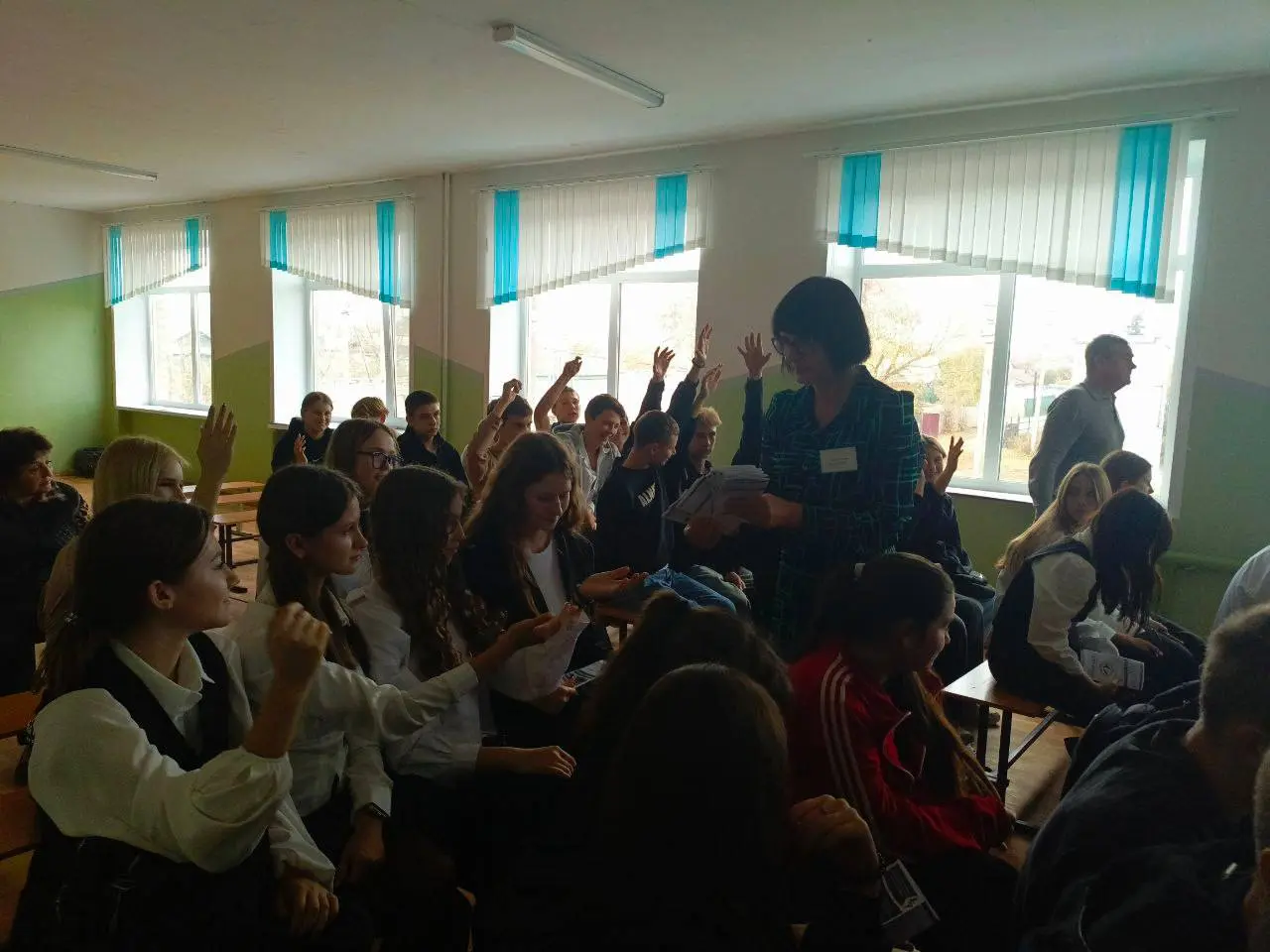 Профориентационный выезд в Еланский район