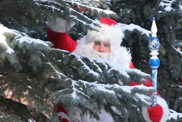 Резиденция Деда Мороза. Сказка "Морозко"