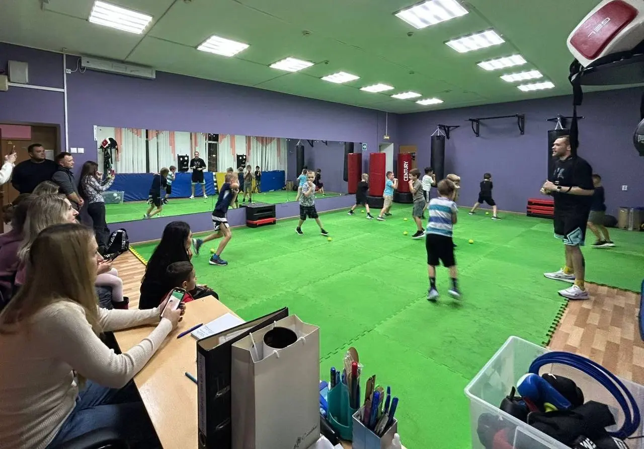 Открытое занятие в кружке «ОФП с элементами бокса»