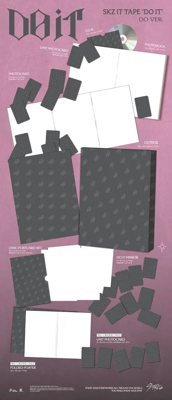 Stray Kids "DO IT" ALBUM PREVIEW DO VER. (LIMITED)